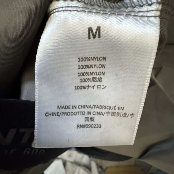 Fear Of God Essentials Bonded Nylon Pants Gray black Mens size Medium NWT - Picture 7 of 13